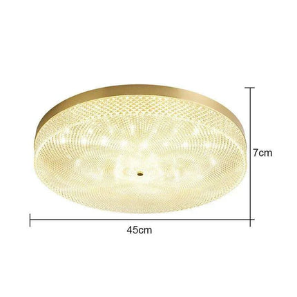 Chic LED Round Acrylic Ceiling Light for Luxurious Home Decor