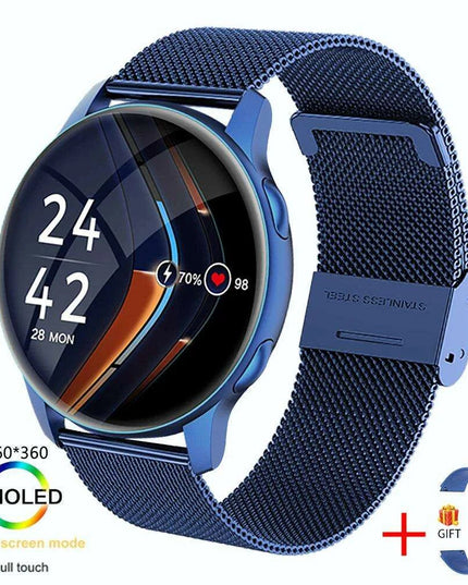 Stylish Women's Fitness Smartwatch with Multi-Function Features and Health Monitoring