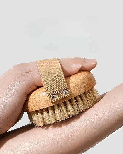 Exfoliating Body Brush for Lean Legs - Bath Scrub Tool for Radiant Skin