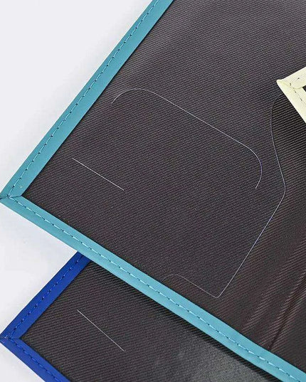 Chic Waterproof PU Leather Passport Holder Set with Card Slot - Perfect Travel Accessory