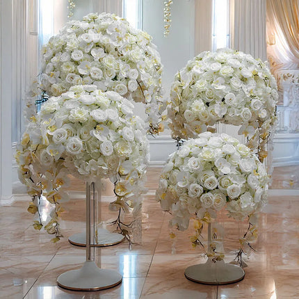Artificial Flower Ball | Orchid, Hydrangea & Rose | 5 Sizes