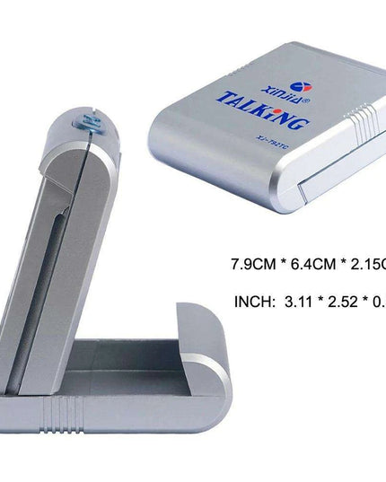 Set of two - Voice-Activated Digital Clock for the Visually Impaired and Seniors (10 languages)