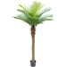 Lifelike Giant Faux Coconut Palm Tree - Ideal Tropical Decoration for Any Space