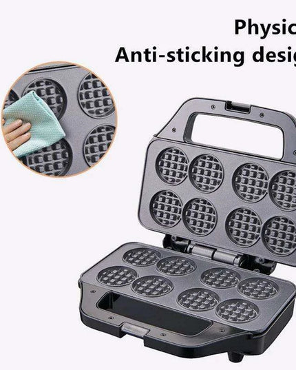 Compact Electric Waffle Maker for Quick and Tasty Treats