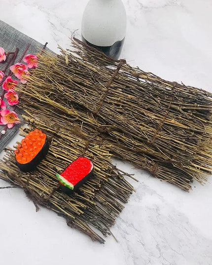 Stylish Bamboo Sushi Platter Set for an Authentic Japanese Culinary Experience