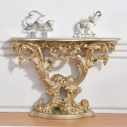 European Vintage Console Table - Classic Entryway Storage Solution