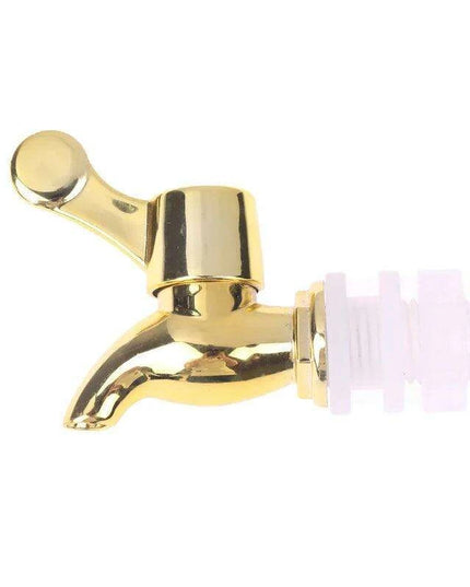 Elegant Golden Beverage Dispenser Tap - Perfect Accessory for Any Event
