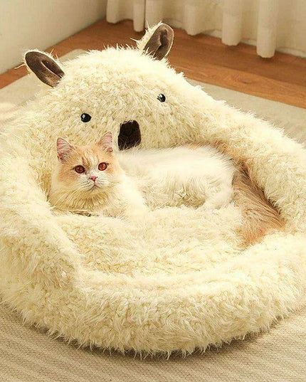 Year-Round Comfort Pet Haven: Luxury Bed for Ultimate Pet Relaxation