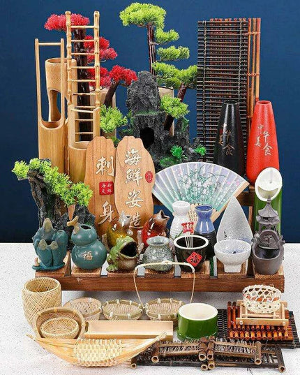 Artisan Bamboo Sushi Mold Collection for Creative Culinary Designs