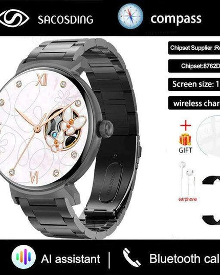 Smart Bluetooth Calling Fitness Tracker Smartwatch with Touchscreen