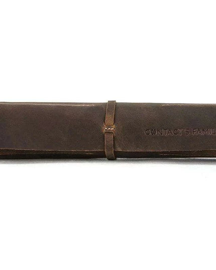 Luxury Leather Pen Organizer with Detachable Tray - Stylish Office & School Accessory