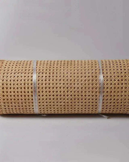Indonesian Plastic Rattan Weaving Roll for Furniture Makeover - 35-50cm Wide Ideal for Chairs, Cabinets, and Tables
