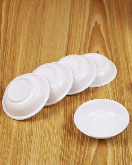 40-Piece Durable Plastic Sauce and Condiment Dish Set - Versatile Dipping Bowls