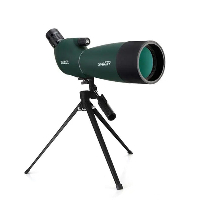 High-Definition Telescope Spotting Scope - BAK4, FMC, Waterproof, with Tripod for Camping