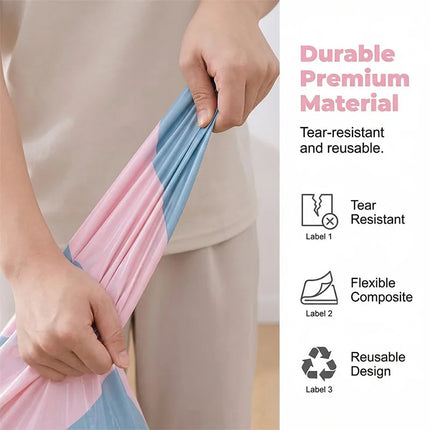 Shop1103977125 Large Capacity No-Pump Vacuum Storage Bags for Clothes