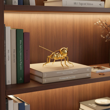 Metal Handicraft Artificial Insect Sculpture Ant Insect Ornament Metal