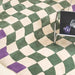 Regal Ruby Luxe Checkerboard Area Rug