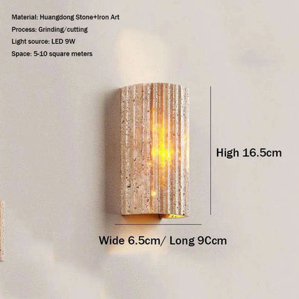 Cream Nordic LED Wall Sconce: Stylish Illumination for Modern Interiors