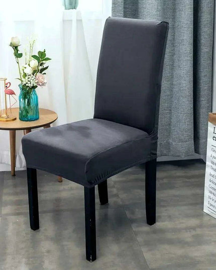 Elegant Burgundy Stretch Chair Slipcover - Contemporary Nordic Style for Enhanced Furniture Protection