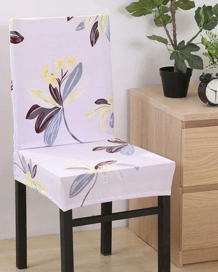 Chic Floral Stretch Chair Covers for Elegant Events