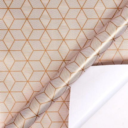 Good Lucky-Home Gold Polka Dot Metallic Wrapping Paper - Festive Desig