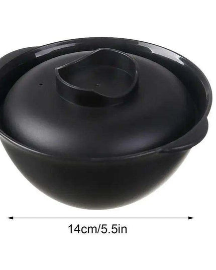 Eco-Friendly Wheat Straw Ramen Bowl with Lid - Versatile Kitchen Storage for Soups, Salads, and More