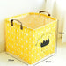 Stylish Foldable Canvas Storage Basket for Kids and Baby