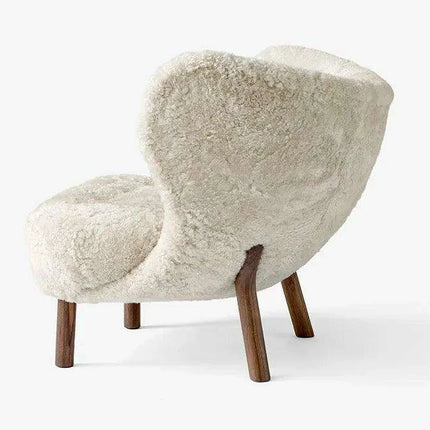 Lambs Wool Elegance Lounge Chair