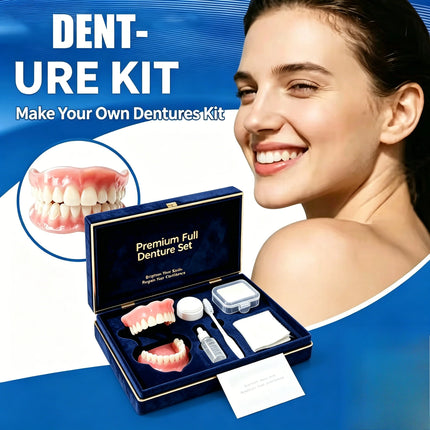 Shop1102854268 Comfort Fit Silicone Denture Kit - Realistic Daily Wear