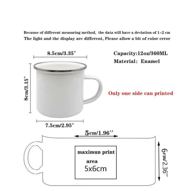 Nature's Adventure Enamel Mug: The Essential Companion for Outdoor Lovers