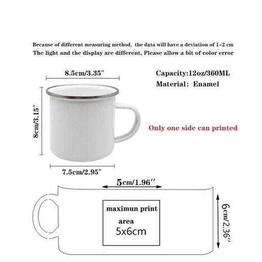 Nature's Adventure Enamel Mug: The Essential Companion for Outdoor Lovers