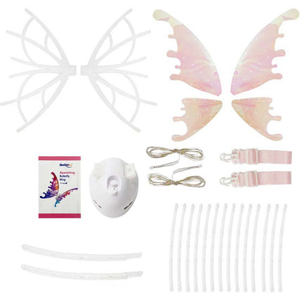 Electrical Butterfly Wings Toy With Music Lights Elf Wings Glowing Shi