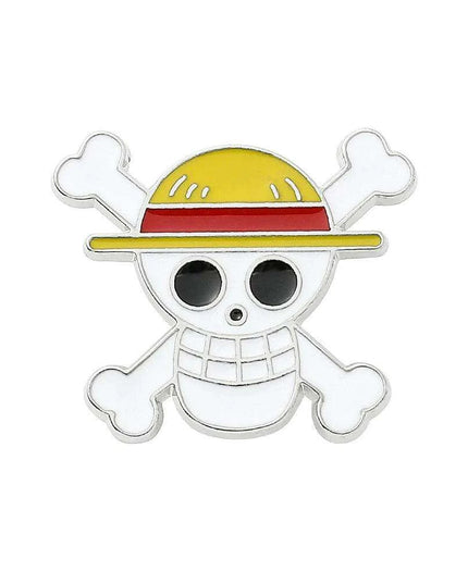 Anime Lover's One Piece Character Enamel Pins Collection - Stylish Jewelry Set for Fans