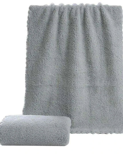 Luxury 3-Pack Microfiber Coral Velvet Towels - 30x60cm