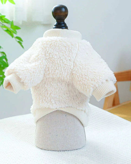 Stylish Insulated Hoodie for Small to Medium Dogs – Adjustable Cozy Pullover