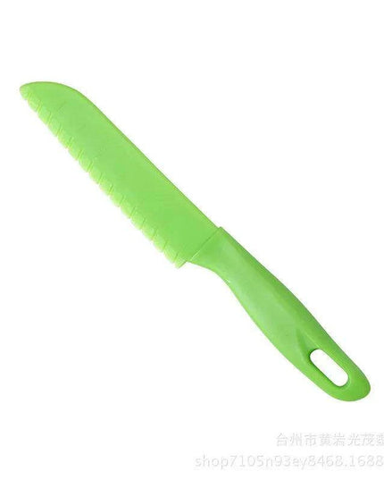 Colorful Kids' Safe Fruit Cutting Knife Set for Young Culinary Explorers