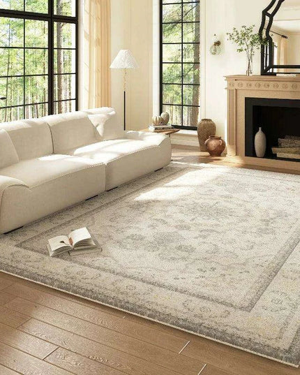 Luxe Floral Area Rugs: Soft Serenity and Classic Style