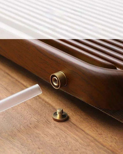 Elegant Bamboo Tea Tray with Drainage for Traditional Kung Fu Ceremony