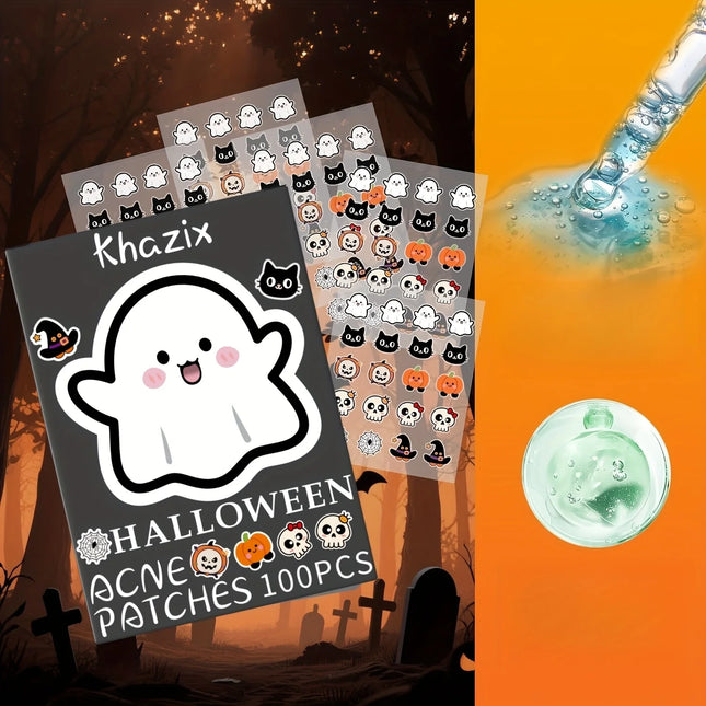 Halloween Acne Patches — 20pcs, Waterproof, Gentle, All Skin Types