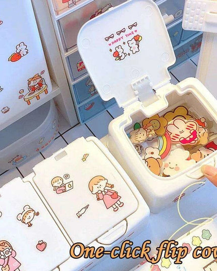 Eco-Friendly Korean-Inspired Jewelry Organizer with Glossy Finish