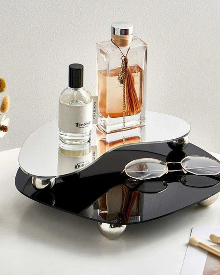 Scandinavian Minimalist Acrylic Makeup Organizer - Chic Home Decor Solution