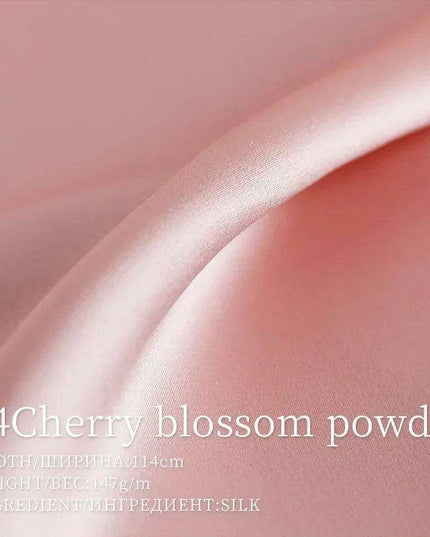 Opulent Red Raspberry 30 Momme Heavy Satin Silk Fabric for Sophisticated Dressmaking and Couture Creations