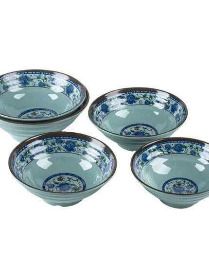 Chic Melamine Bowl for Ramen and Salad – Perfect for Home and Restaurant Use