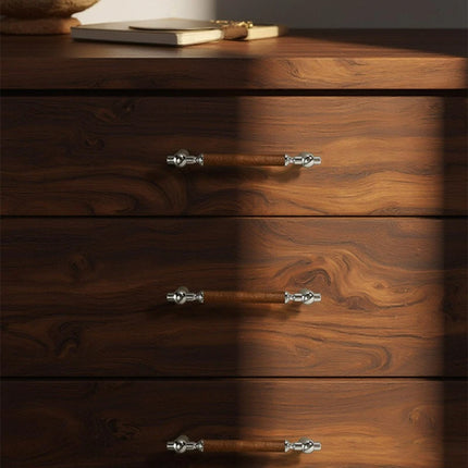 Walnut Cabinet Handles Brass Kitchen Cupboard Door Pulls Wooden Drawer Knobs Wardrobe Door Knob Furniture Hardware walnut-cabinet-handles-brass-kitchen-cupboard-door-pulls-wooden-drawer-knobs-wardrobe-door-knob-furniture-hardware-4