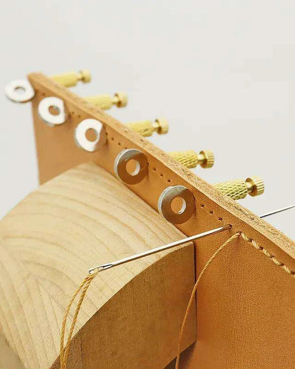 Premium Leather Stitching Needle Kit - 5 Piece Set for Expert Craftsmanship