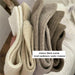 Cozy Cashmere Blend Thermal Crew Socks for Women - Ultimate Warmth and Comfort