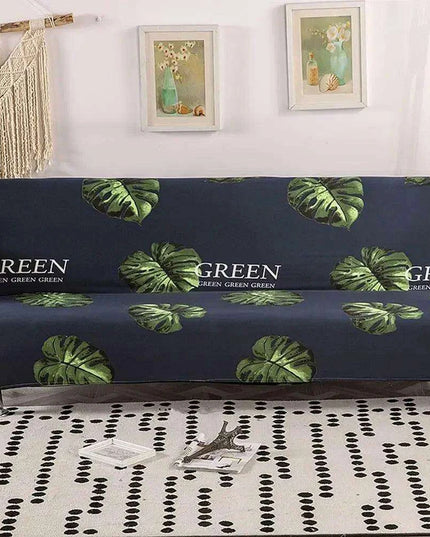 Svetanya Elegant Stretchable Slipcover for Armless Futon Sofas - Stylish Protection and Comfort