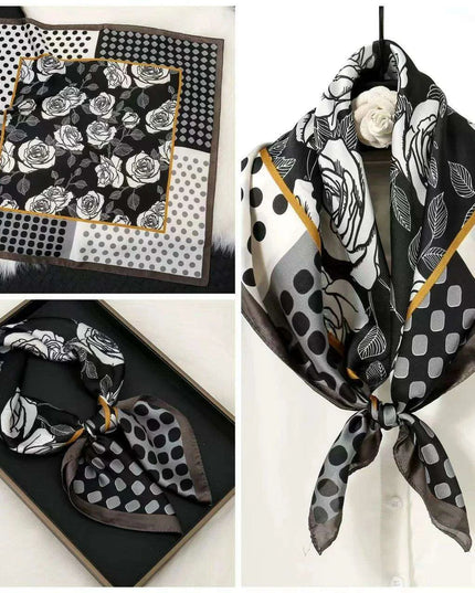 Elegant Faux Silk Satin Scarf: Your Go-To Accessory for Chic Versatility