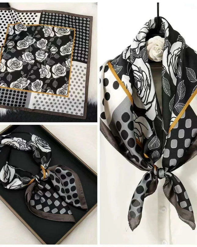 Elegant Faux Silk Satin Scarf: Your Go-To Accessory for Chic Versatility