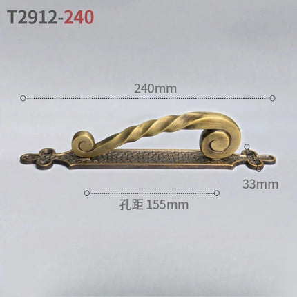 Luxury Solid Brass Cabinet Door Pull Exquisite Floral Door Handles Elegance and Durability for For Grand Entrances and Furniture luxury-solid-brass-cabinet-door-pull-exquisite-floral-door-handles-elegance-and-durability-for-for-grand-entrances-and-furniture